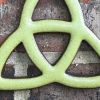Trinity Celtic Knot (Singular) Earthenware | Wall Sculpture in Wall Hangings by Studio Strietnberger / Knottery Pottery - Kathleen Streitenberger. Item made of ceramic