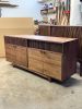 “Rainier Cabinet” Media Console, TV Stand, with storage | Storage by Handhold Studio