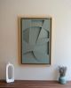 No. 20 Japandi Plaster Wall Relief - Scandinavian Neutral Decor | Wall Sculpture in Wall Hangings by Joseph Aurelius