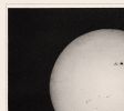 Large Celestial Eclipse Artwork, Solar Eclipse Art, Framed | Prints in Paintings by Capricorn Press. Item composed of paper in boho or minimalism style