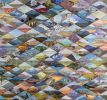 Mountain Patchwork | Collage in Paintings by Amelia Coward