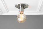 Minimalist Light Fixture -  - Model No. 2057 | Flush Mounts by Peared Creation. Item made of brass