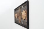 Mountain Reflection: Mountain Landscape | Wall Sculpture in Wall Hangings by Craig Forget. Item made of wood compatible with mid century modern and contemporary style