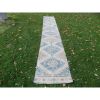 Vintage Handwoven Turkish Oushak Oversized Runner | Area Rug in Rugs by Vintage Pillows Store. Item composed of cotton and fiber