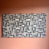 Painted Checker Wall Hanging | Tapestry in Wall Hangings by Julia Canright