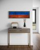 ORIGINS | 100x30 | Oil And Acrylic Painting in Paintings by Lara Spadetto Art