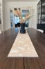 Table Runner Merino Wool Felt 'Rake' Bamboo | Linens & Bedding by Lorraine Tuson