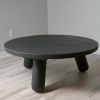 Round Splayed Leg Coffee table | Tables by Crafted Glory. Item composed of wood