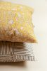 Mustard Harmony Block Print Pillow | Pillows by Ninéh