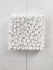 "Pure white #3" | Wall Sculpture in Wall Hangings by Natasha Kanevski. Item composed of canvas in minimalism or contemporary style