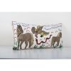 Lumbar Suzani Pictorial  Pillow Case Made from an Early 21th | Cushion in Pillows by Vintage Pillows Store