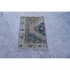 2x3 Oriental Vintage Wool Handmade Traditional Carpet | Area Rug in Rugs by Vintage Pillows Store. Item made of wool with fiber