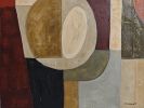 Totem | Oil And Acrylic Painting in Paintings by Sophie DUMONT.. Item made of canvas compatible with contemporary style