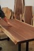 Walnut Dining Table | Tables by ROOM-3. Item made of oak wood with metal
