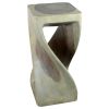 Haussmann® Original Wood Twist Stool 12 X 12 X 26 | Chairs by Haussmann®
