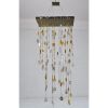Alan Mizrahi PS1425 Golden Agate Cascade | Chandeliers by Alan Mizrahi Lighting Design