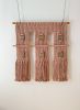 Horizon | Macrame Wall Hanging in Wall Hangings by Dörte Bundt. Item composed of birch wood and cotton in mid century modern or eclectic & maximalism style