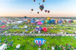 Albuquerque Balloon Fiesta Sunrise Take Off | Photography by Richard Silver Photo