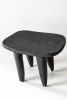 District Loom Large Black African Senufo Stool | Side Table in Tables by District Loom