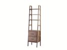 Mid century bookcase, Scandinavian bookshelf, home storage | Book Case in Storage by Plywood Project. Item composed of oak wood in minimalism or mid century modern style