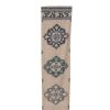 Pale Colors Rug Runner, Muted Soft Colors Authentic Handmade | Runner Rug in Rugs by Vintage Pillows Store. Item made of fiber