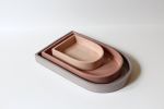 Arch Ceramic Nesting Trays | Peach - Pink - Lavender | Decorative Tray in Decorative Objects by Studio Patenaude