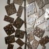 "Prometheus" – 30" Abstract Stainless Steel & Bronze Modern | Sculptures by Lago Luna Studio