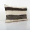 Striped Tribal Wool Handmade Pillow Covers, Organic Ethnic T | Cushion in Pillows by Vintage Pillows Store