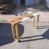 Walnut Console Table | Tables by Ironscustomwood