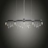 Tribeca Bar Chandelier Linear Suspension (29") | Chandeliers by Michael McHale Designs. Item made of metal & glass