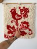 Wall Tapestry in a Ukrainian style | Wall Hangings by Awesome Knots. Item composed of wood & canvas