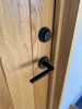 Oak Front Door | Furniture by Simon Silver Designs
