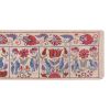 Suzani Tapestry With Bird Design, Animal Pictorial Silk on S | Tablecloth in Linens & Bedding by Vintage Pillows Store