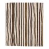 Vintage Striped Turkish Hemp Kilim Runner 4'8" X 11'6" | Area Rug in Rugs by Vintage Pillows Store. Item composed of cotton and fiber