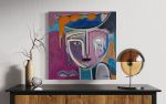 Aleea Jaques Original Abstract Portrait Painting | Oil And Acrylic Painting in Paintings by Aleea Jaques | Fine Art