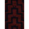 Mid Century Modern Tulu Turkish Tulu Rug with Tribal Pattern | Area Rug in Rugs by Vintage Pillows Store. Item composed of cotton & fiber