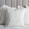 Natural Mulberry Silk Throw Pillow - 18"x18" | Pillows by Tanana Madagascar. Item composed of cotton