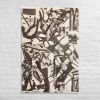 Canvas Print - Fragments of Memory - Abstract Ink Splash | Work by Eman's Gallery