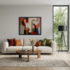 L'aparté des couleurs | Decorative Objects by Sophie DUMONT.. Item composed of canvas