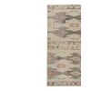 Decorative Embroidered Diamond Pattern Kilim Rug for Home | Area Rug in Rugs by Vintage Pillows Store. Item composed of wool and fiber