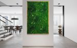 Moss Wall Art Large Green Living Plant wall Decor No Care | Living Wall in Plants & Landscape by Sarah Montgomery