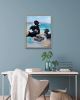 Bondi Lamington - Original painting | Oil And Acrylic Painting in Paintings by Meredith H. Item made of canvas works with boho & contemporary style