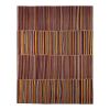 1960s Vintage Striped Turkish Kilim Rug 9'8" X 9'10" | Area Rug in Rugs by Vintage Pillows Store. Item composed of cotton and fiber