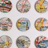 One Hundred Continuous USA Dots Collage | Paintings by Amelia Coward