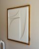 No. 07 Japandi Plaster Wall Relief - Scandinavian Neutral Decor | Wall Sculpture in Wall Hangings by Joseph Aurelius