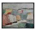 Les Lopins / The Plots | Oil And Acrylic Painting in Paintings by Sophie DUMONT.. Item composed of canvas in contemporary or country & farmhouse style