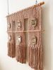 Horizon | Macrame Wall Hanging in Wall Hangings by Dörte Bundt. Item composed of birch wood and cotton in mid century modern or eclectic & maximalism style
