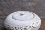 Lidded jar | Vessels & Containers by Laima Ceramics. Item made of stoneware