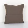 Square Farmhouse Bed Decor Pillow, 19th Century Embroidery K | Cushion in Pillows by Vintage Pillows Store