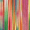 Irregular Stripe Colour Study Painting, Landscape Red Ombre | Mixed Media in Paintings by Amelia Coward